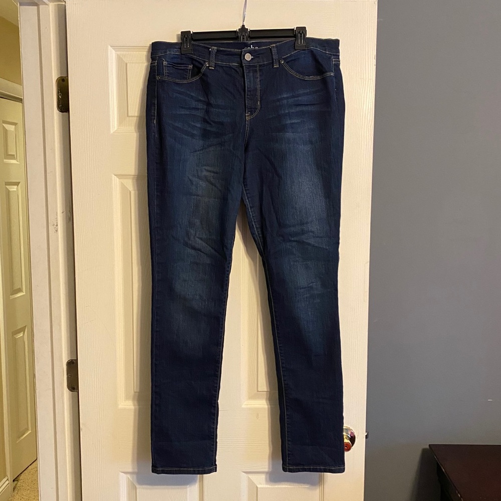 2 pairs bundle NY & Co. Women’s sz 14 skinny jeans